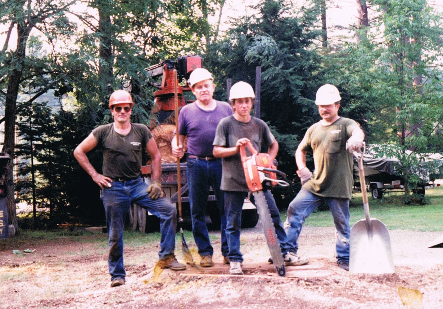Lashco Tree Service LLC work site